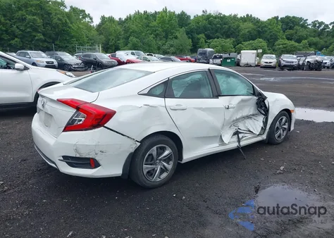 2019 Honda Civic Lx из США, поврежденный, VIN 2HGFC2F64KH526060